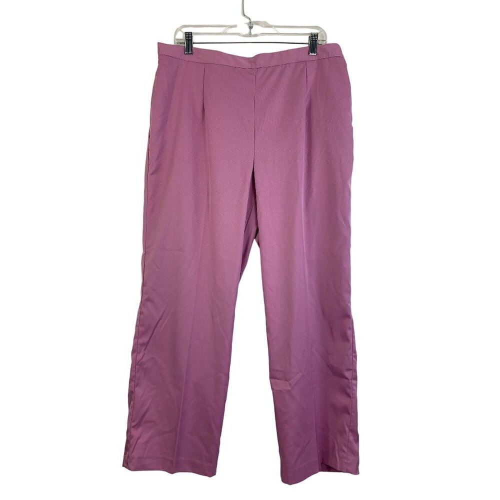 Alfred Dunner Women's Winter Garden Rose Pants